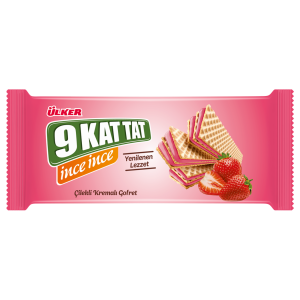 Ulker 9 Kat Jordbær 114g X 16