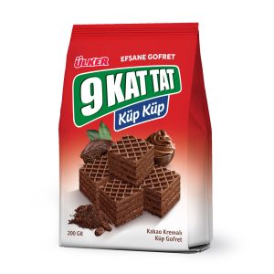 Ulker 9 Kat Wafer Cocoa 200g X 10